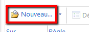 Cliquez sur 'Nouveau'