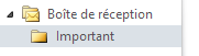 Nouveau dossier: important