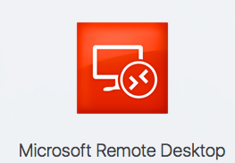 Microsoft Remote Desktop app