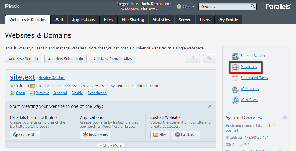 Sites web & Domaines